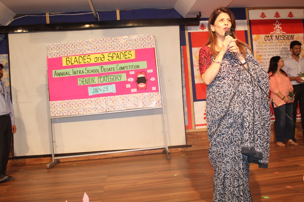 BLADES AND SPADES Maharaja Agarsain Public School Ashok Vihar